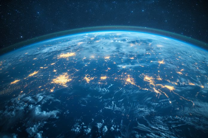 pianeta terra spazio polo terrestre